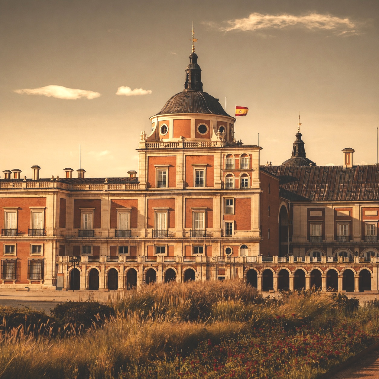 Jardines históricos y patrimonio de Aranjuez cerca del hotel